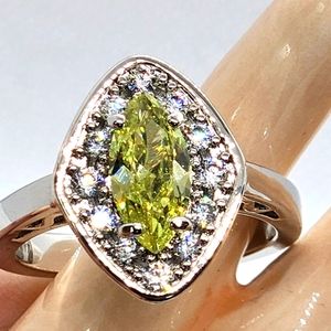 Peridot Ring Size 7